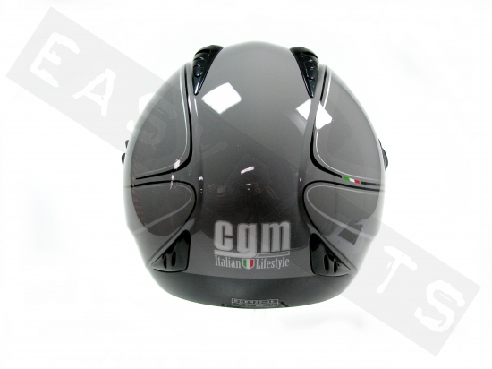 Helm Demi Jet CGM 103G Boulevard Titanium Metallic (dubbel vizier)